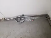 Front wiper linkage and motor