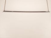 Front door glass trim molding