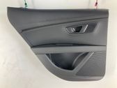 Rear door card panel trim