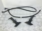 Headlight washer spray nozzle