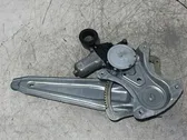 Rear door window regulator with motor