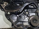 Rear window lifting mechanism without motor