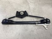 Rear window lifting mechanism without motor