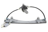 Front door window regulator with motor