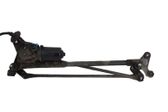 Front wiper linkage and motor