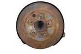 Front wheel hub spindle knuckle