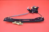 Rear door window regulator with motor