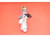 Rear door window regulator with motor