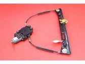 Front door window regulator with motor