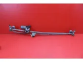 Front wiper linkage and motor