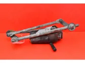 Front wiper linkage and motor