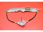 Rear door window regulator with motor