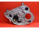 Rear door window regulator with motor