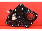 Rear door window regulator with motor
