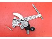 Rear door window regulator with motor