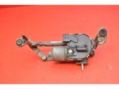 Front wiper linkage and motor