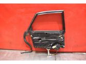 Rear door window regulator with motor
