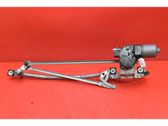 Front wiper linkage and motor