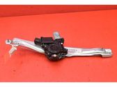 Rear door window regulator with motor