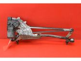 Front wiper linkage and motor