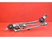 Front wiper linkage and motor