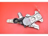 Rear door window regulator with motor