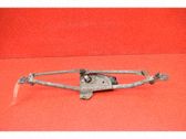 Front wiper linkage and motor