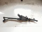 Front wiper linkage and motor