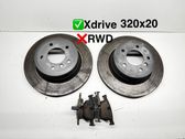 Rear brake disc