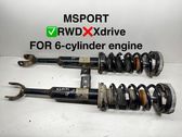 Front shock absorber with coil spring