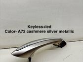 Rear door exterior handle