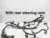 Rear steering column