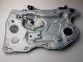 Front door window regulator with motor
