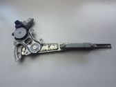 Rear door window regulator with motor