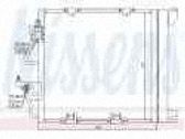 Radiador de refrigeración del A/C (condensador)