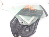 Rear door manual window regulator