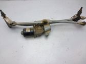Tringlerie et moteur d'essuie-glace avant