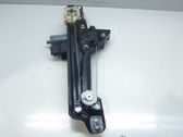 Rear door manual window regulator