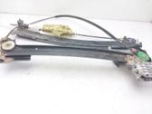 Rear door window regulator with motor
