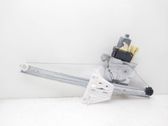 Rear door manual window regulator