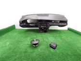 Airbag set with panel