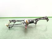 Front wiper linkage and motor