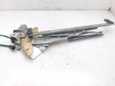 Rear door window regulator with motor