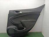 Rear door card panel trim