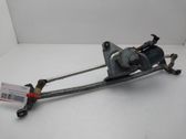 Front wiper linkage and motor