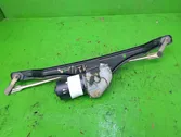 Front wiper linkage and motor