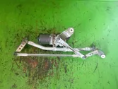 Front wiper linkage and motor