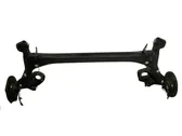 Rear axle beam with reductor