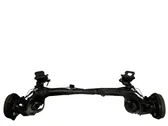 Rear axle beam with reductor