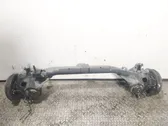 Rear axle beam with reductor